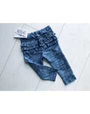 Spodnie getry z falbanka ala’jeans 68-92 GAMEX 