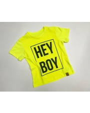 T-shirt chłopięcy HEY BOY neon Mimi 92-140